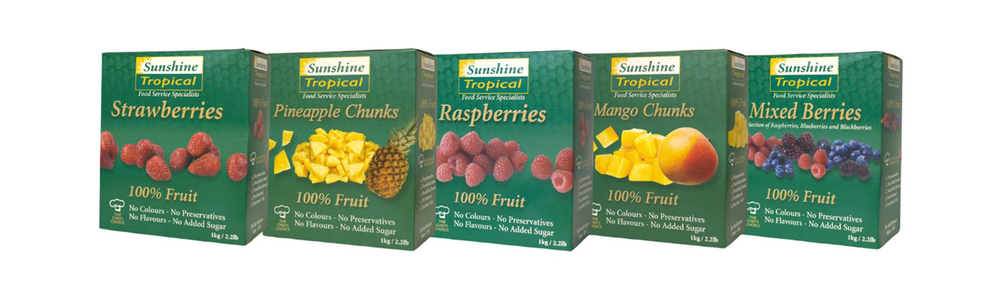 photo showing a range of fruit smoothies